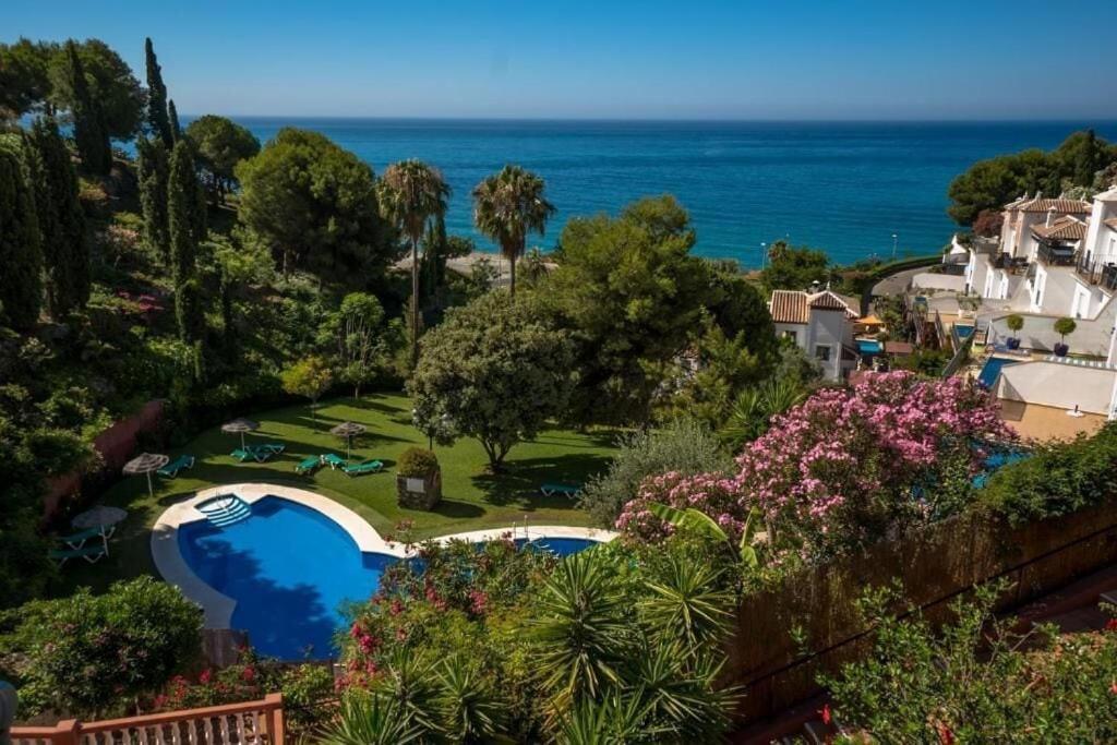 La Amapola, A Little Oasis With Sea View, 200 Meters From The Beach. Нерха Экстерьер фото
